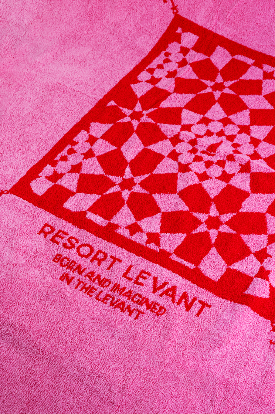 Beiteddine Beach Towel in Pink